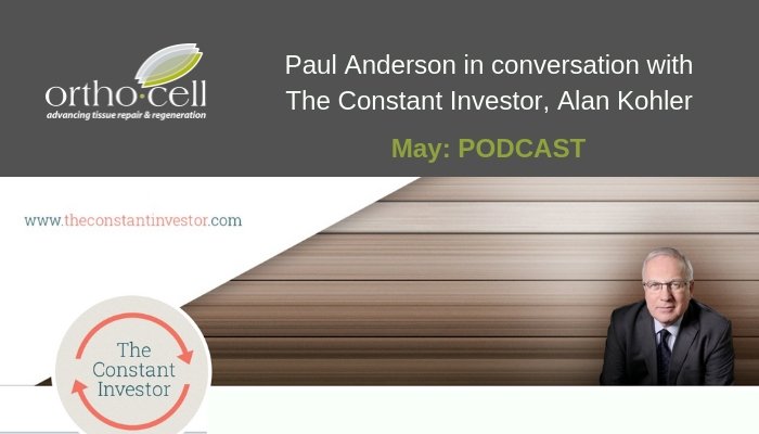 OrthocellLtd's tweet photo. $OCC CEO Paul Anderson caught up last week with @AlanKohler recording a podcast for @TCIHQ . Paul and Alan discuss our recent share price rise and what that means for patients, the business and investors. https://t.co/Am4le2B1Gn https://t.co/VdgQpNCjJ9