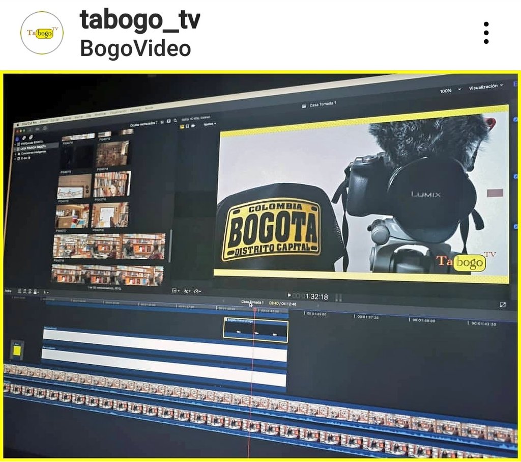 TabogoTV's tweet photo. #CosasQuePasanEnBogota 📽️ 
.
Destacando y cubriendo diferentes aspectos #Eventos lugares de #Bogotá
y su #MovidaCultural

#TabogoTV
#ArteEnBogota
#BogotaLiteraria
#MusicaPorBogota
#CommunityOfBogota
.
#VideoMarketing Plus #RedesSociales @TabogoVideo #Bogo

https://t.co/L17YczD0aw https://t.co/2TQJnuHxst