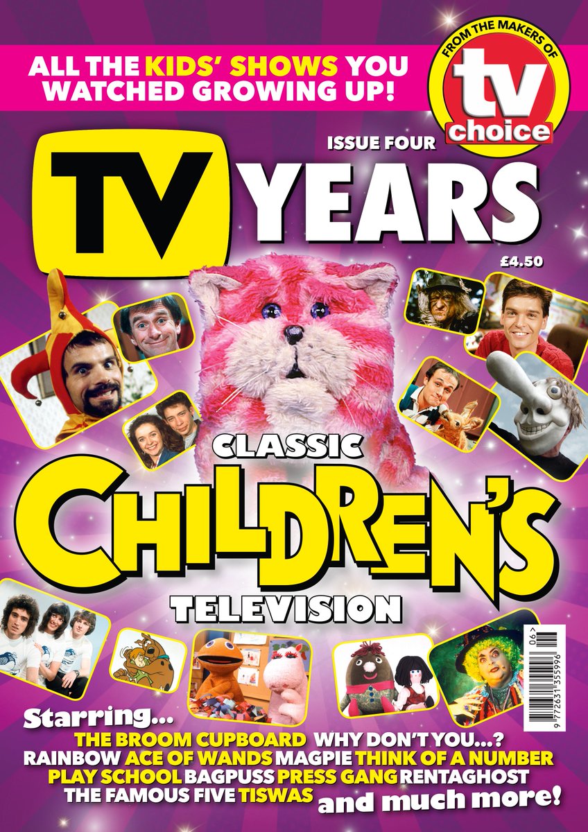 TVYears's tweet photo. Here it is, issue four of TV YEARS! Dedicated to Classic Children's Television! And it goes on sale next Tuesday! https://t.co/91DseSsSO0