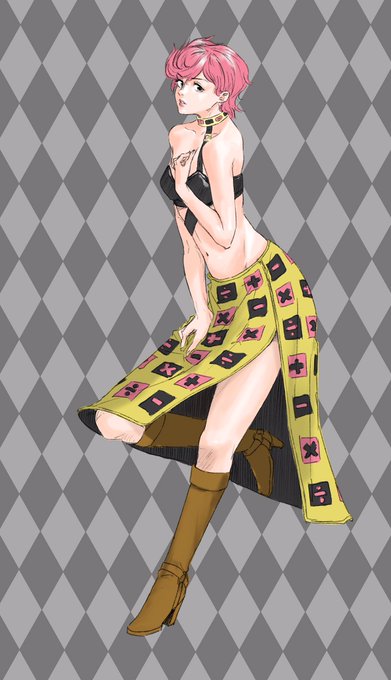 この前のトリッシュ塗った 