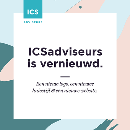 ICSadviseurs's tweet photo. ICSadviseurs is vernieuwd! Het afgelopen jaar hebben we onszelf onder de loep genomen en onze ongeschreven regels onder woorden gebracht. Op basis van dat merkverhaal is de nieuwe huisstijl ontwikkeld. Benieuwd? Neem een kijkje op https://t.co/ff69ZbcCDt! https://t.co/bmir2DUP2N