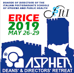 accademialombSP's tweet photo. La @accademialombSP protagonista a #aspher2019Erice Deans' &amp; Directors' Retreat. @StefanoCapolon4 e FDonato su Evironmental Health, @odoneanna su Leadership, @signorellicarlo su PH law e @GabrielePeliss2 su workforce. Relatori anche @FQuattrone90 e VGianfredi della #YoungAcademy https://t.co/38uuiDn2EV