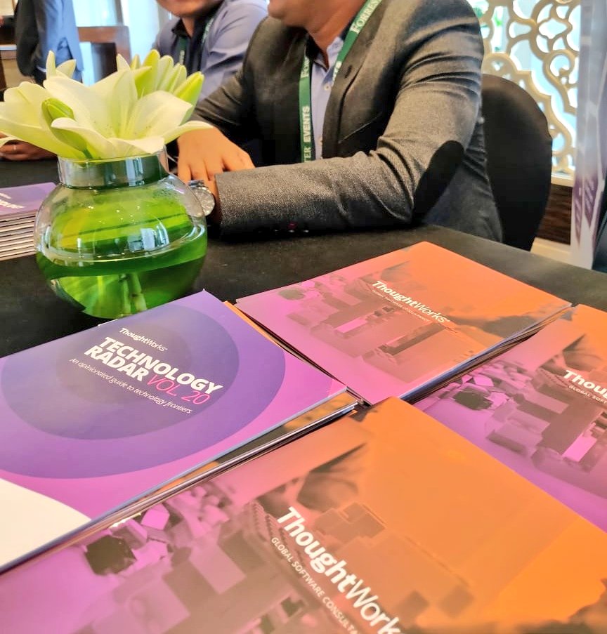 thoughtworksIN's tweet image. @thoughtworks at the @forrester&apos;s Digital Transformation and Innovation 2019 Mumbai  #FORRDigitalIN @stregismumbai @hairaman @smithahs @SameerSoman @gauthamh80