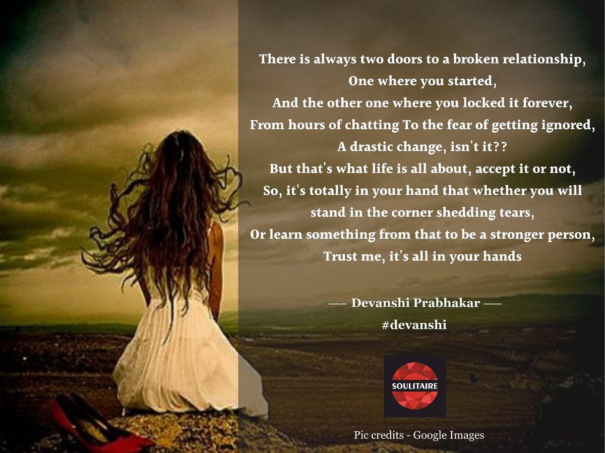 Soulitaire4's tweet photo. #devanshi #Soulitaire
@kavitabhutani #talentedminds
#talent #youngsters #youth #writerscommunity #writers #education #qotd #poetsofinstagram #WritingCommunity #lovequotes #relationships #heartbroken #creativity https://t.co/iRKfcxNWlF