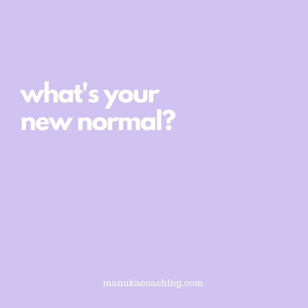 manukacoaching's tweet image. What&apos;s my new normal? Thinking about what you have rather than what you haven&apos;t can help you move forward 
 #manukacoaching #workingwithcancer #workplacewellbeing
