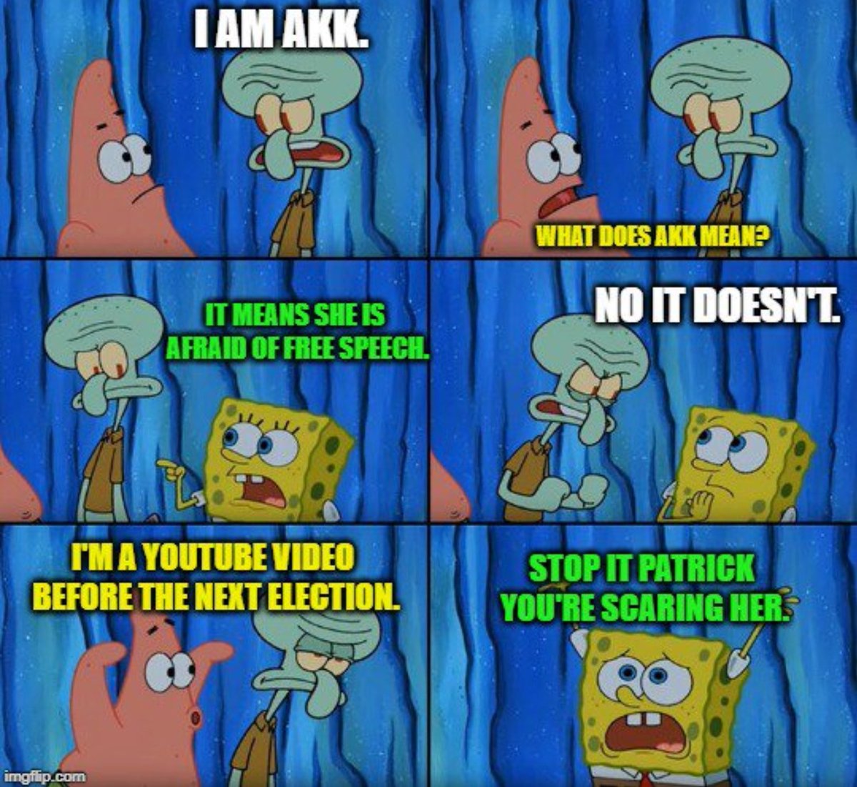 Kann ja mal passieren das man sowas sagt. #rezo #AKKRuecktritt #AKK #KrampKarrenbauer