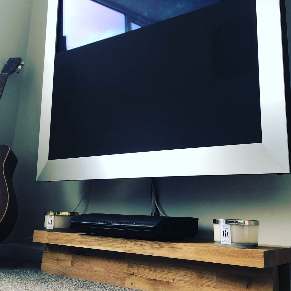 We are always delighted to see our candles lit...  but sometimes we understand it’s fine to just look amazing! Especially as an accessory to <a href="/bangolufsen/">Bang & Olufsen</a> #litcandlesuk #soywax #soycandles #worsley #worsleyvillage #bangandolufsen