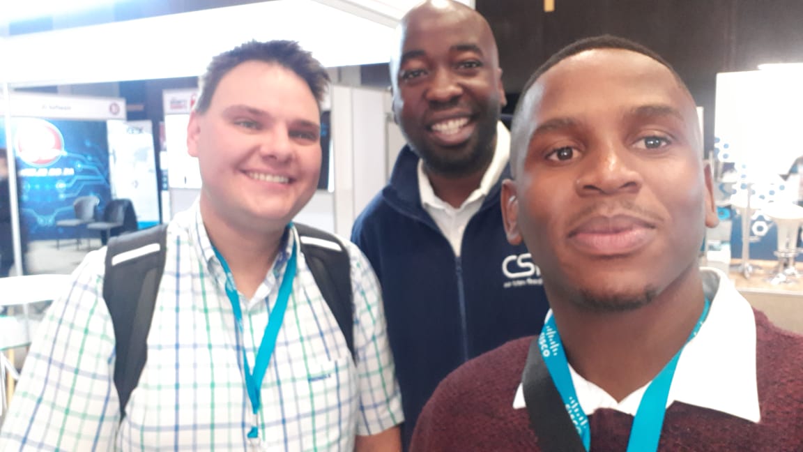 muyowa's tweet image. #ITWebSS2019 with @Glenn_Da_Guru &amp;amp; Francois. 

#Security