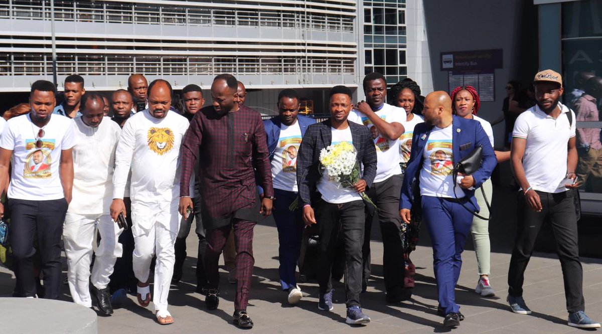 MyCelebrationTV's tweet photo. OPEN HEAVENS 2019 - UKRAINE With @APOSTLESULEMAN 

**The Restoration Apostle Is In Town...

#FromAuchiToTheWorld
#JesusIsInTown
#OpenHeavens2019
#Ukraine 
#CelebrationTV
#28thAnd29thJune
#With_ApostleJohnsonSuleman https://t.co/Ebv22dmTVN