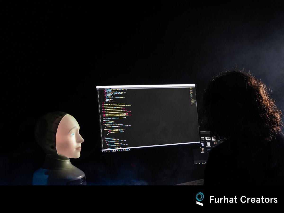 furhatrobotics's tweet photo. Join us in creating a world where technology is more human. Dimly-lit rooms and smoke machines are optional. 😉
#FurhatCreators
#furhatrobotics #developers #socialrobots
https://t.co/Jd2FqKLsJB https://t.co/lvI1lY1r8S