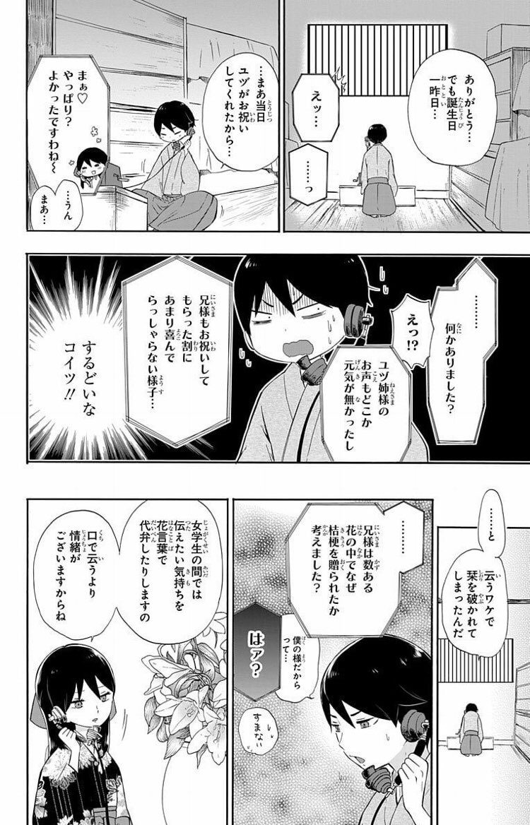 破れた桔梗に込めた想い② 