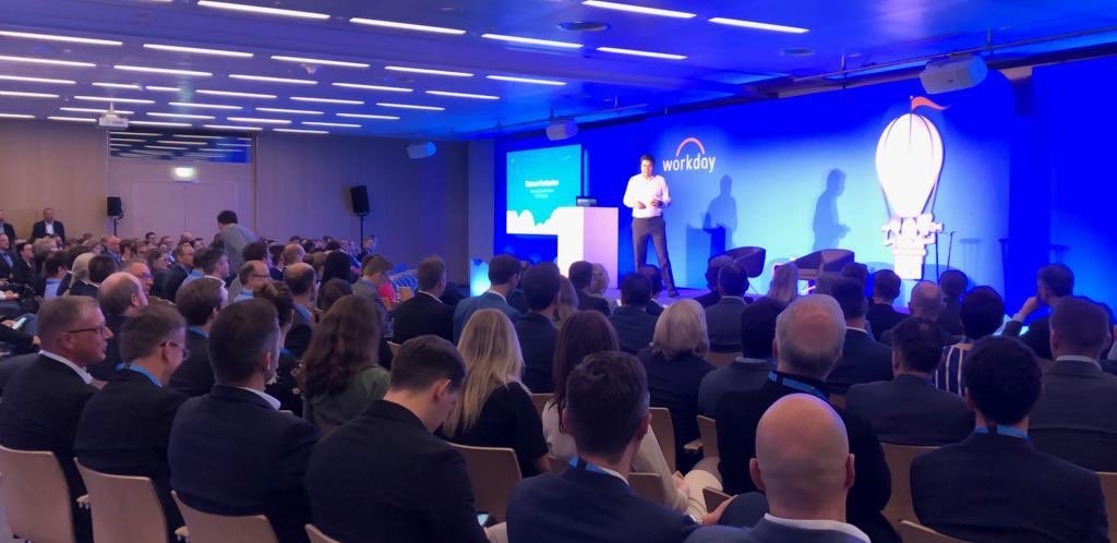 WorkdayEvents's tweet image. #wdayelevate has arrived in Europe, first stop Frankfurt! Stay tuned throughout the day for key moments from today’s discussions and customer spotlights.