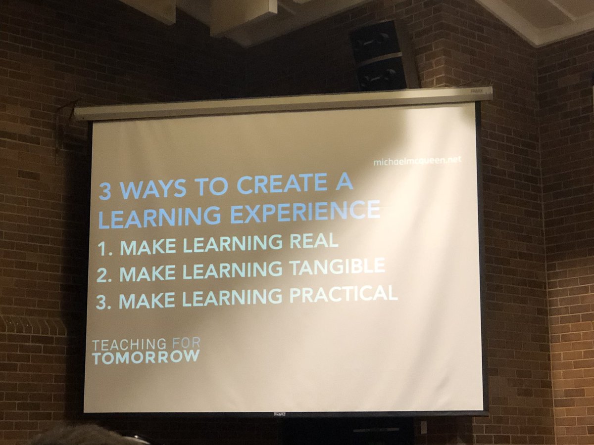 Teaching for tomorrow with <a href="/Michael_McQueen/">Michael McQueen</a>