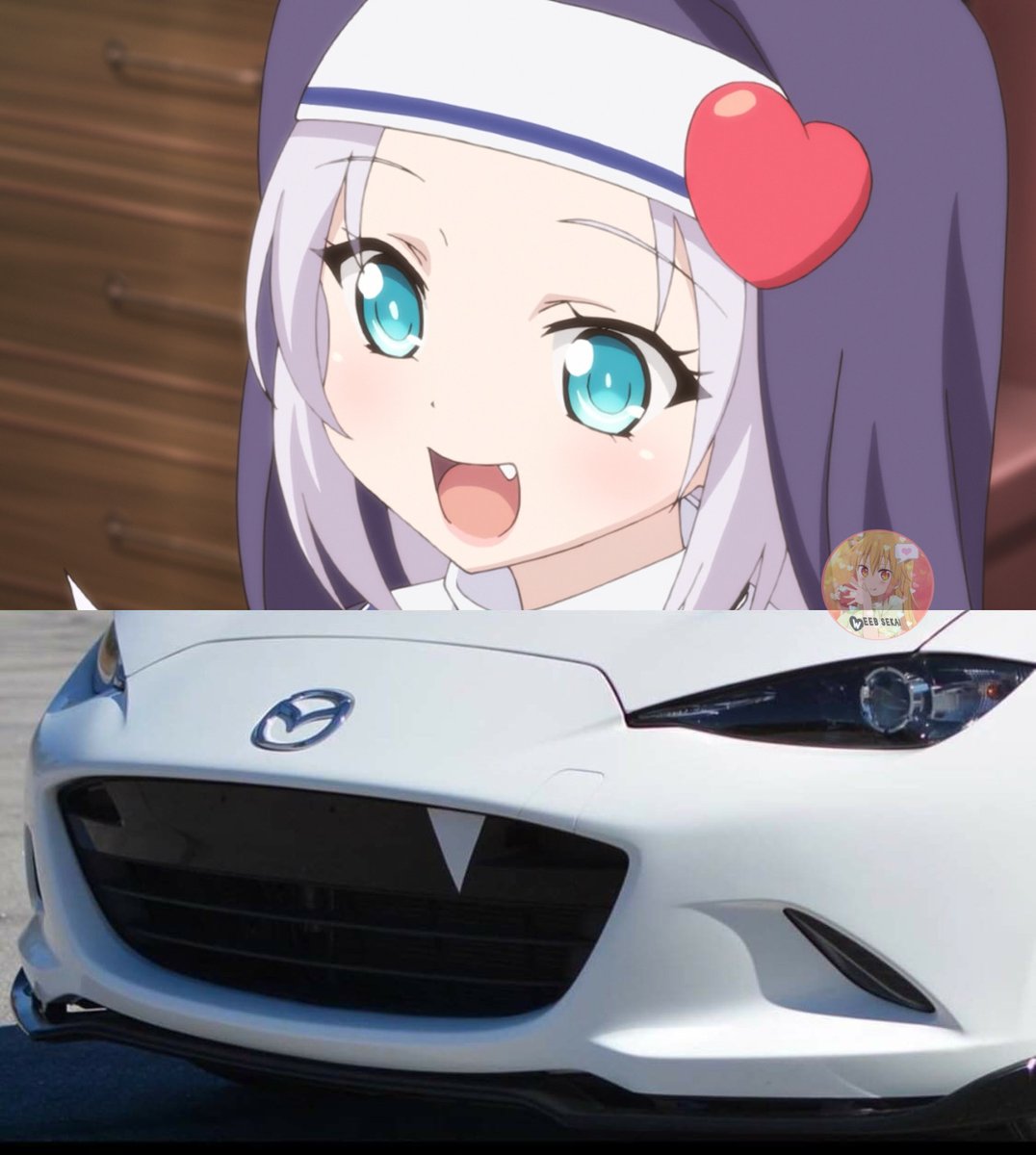 Mazda mx5 Miata с зубиком