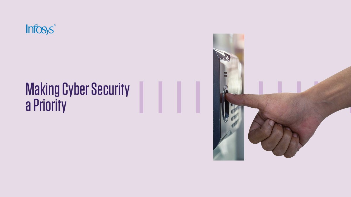 Infosys's tweet image. Since the ecosystem is only as strong as its weakest link, it is imperative to individually safeguard every constituent by putting the right security strategies, policies, and infrastructure in place. infy.com/2JJDo66 #CyberSecurity #InfosysInsights