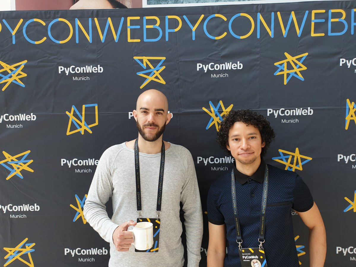 yoandysn's tweet image. @cognitec web development team at #pyconweb19