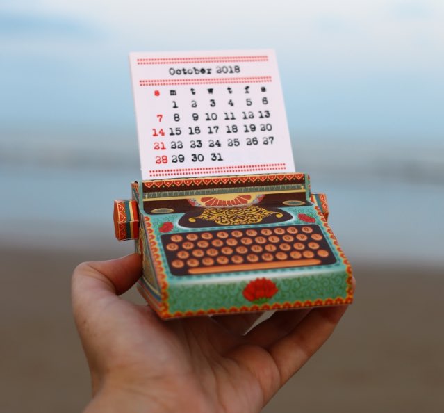 skygoodiesco's tweet photo. Entered our DIY Typewriter Calendar for #TheEtsies 😃 Thank you @Etsy for a fabulous platform to reach customers across the world! At last count we had customers from over 80 countries from our @Etsy shops! #etsy #awards #innovation #design @EtsyIndia https://t.co/o65uAJdWe6