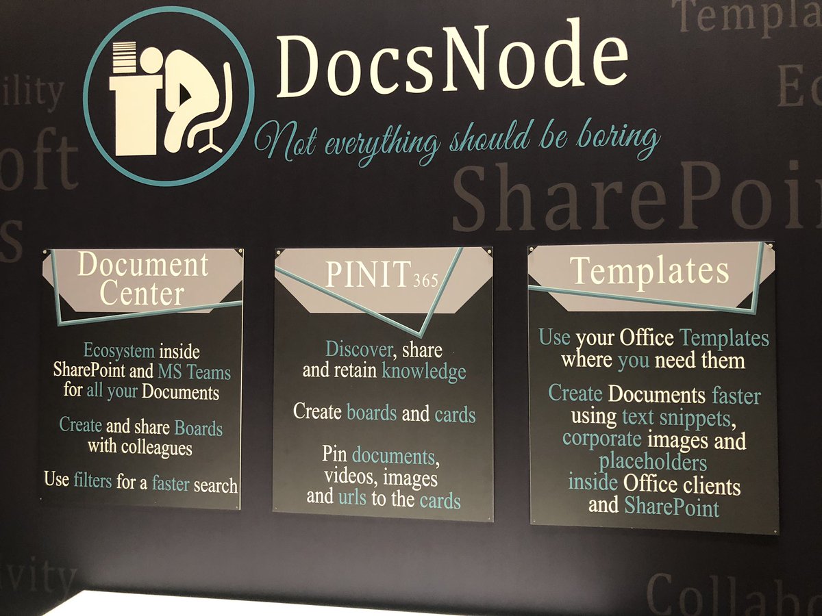 docsnode's tweet image. Good morning #CollabSummit are you ready for day 1 of this amazing conference. Packed with awesome content and arrange by the community for the community. Join us is booth #38 to become more #productive in your workday 😎🤩🕺