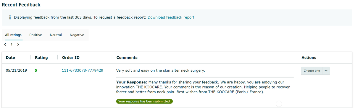 TheKoocare's tweet photo. We are so proud of receiving your feedback about our product innovation for your health. #happy client who use #neck #brace cover from #TheKoocare after a #neck surgery. "very #soft and easy on the skin" https://t.co/IOOjEfmWNT