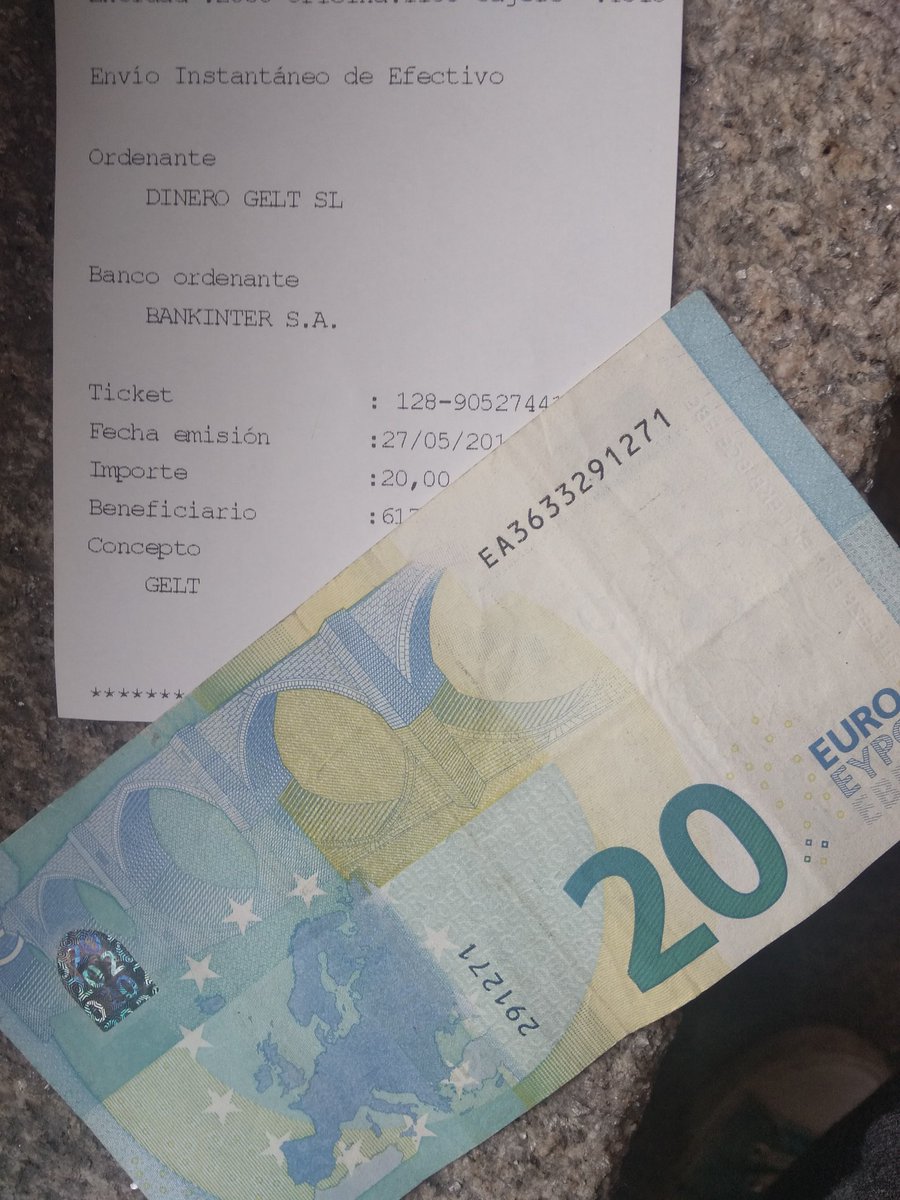 Yosudr's tweet photo. Ayer llegó el gran día de cobrar mis 20€ de @GeltApp  esta vez se a hecho esperar. Jeje https://t.co/bSaSWXfjZ7