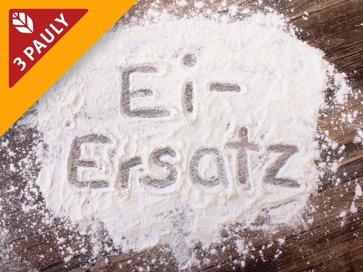 Wann immer ihr auf die Eigenschaften von Eiern angewiesen seid, aber auf tierische #Lebensmittel verzichten möchtet, könnt ihr unseren #Ei-Ersatz verwenden. Gibt's im Reformhaus oder im 3 PAULY-Online-Shop: 3paulyshop.de/glutenfrei/3-p…