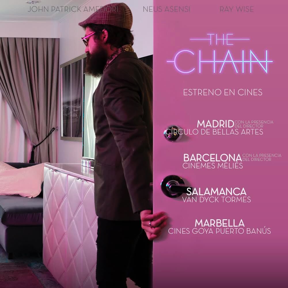 Estas son las salas donde desde este viernes 31 de mayo estrenamos #TheChain 📽
Ayudadnos a difundir el estreno compartiendo en vuestros perfiles 🙏🏻