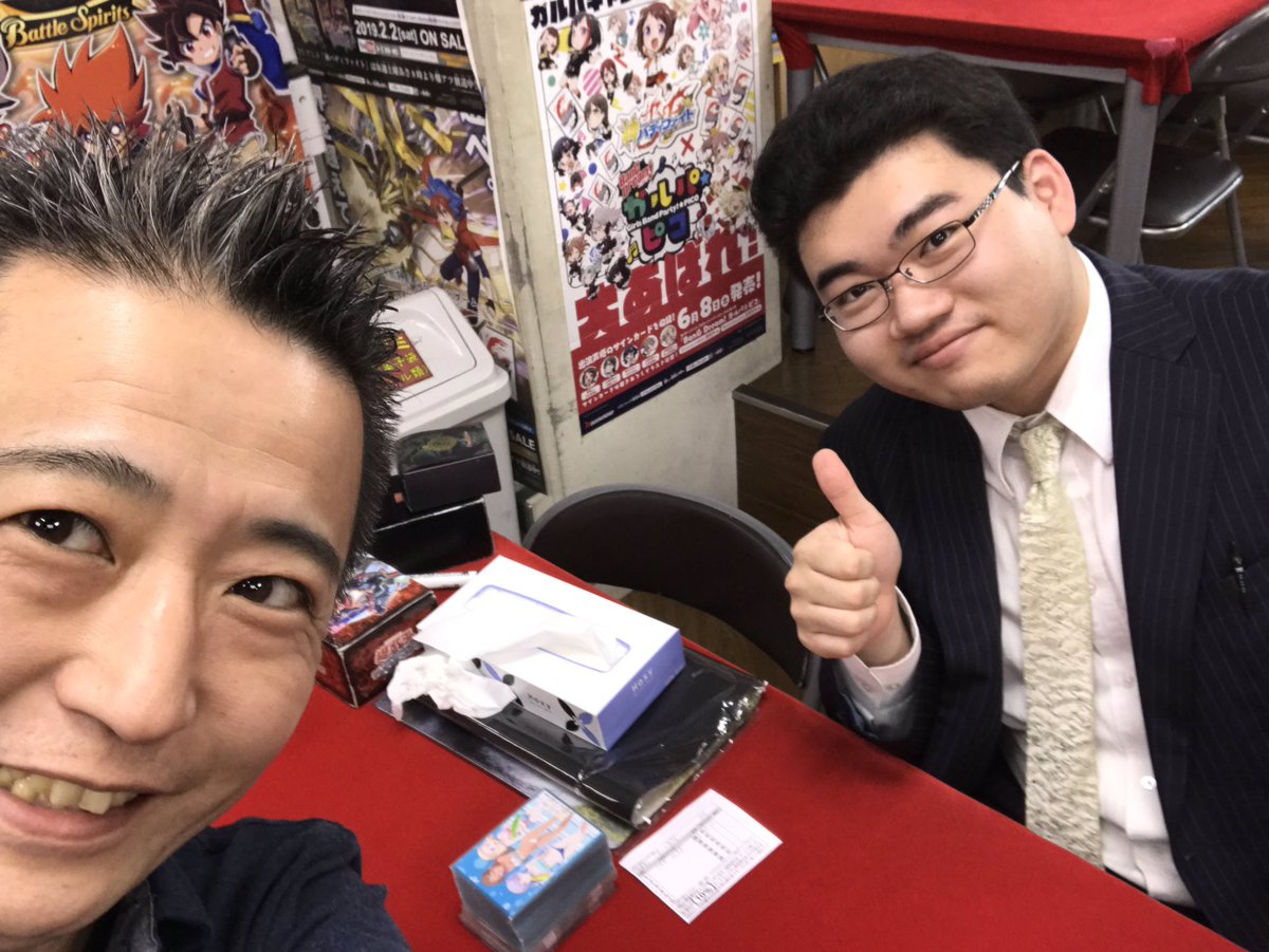 久田康貴 ブックアイランドじゅにあ入間店 年中無休で毎日営業 カードキングダムとり店長イベントで しまくり先生と激突 裏 カードキングダムオフ会