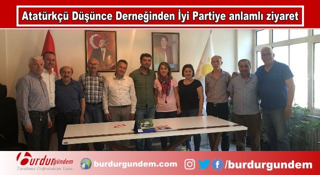 <a href="/IyiBurdur/">İYİ PARTİ BURDUR MERKEZ İLÇE BAŞKANLIĞI</a> <a href="/UmranMinas/">Ümran Minas</a> <a href="/farukerkan75/">Faruk Erkan</a> <a href="/SLEYMANSEER4/">Süleyman Seçer</a> Atatürkçü Düşünce Derneğinden İyi Partiye anlamlı ziyaret burdurgundem.com/ataturkcu-dusu…