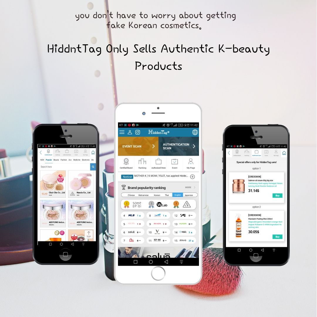 HiddenTagInter1's tweet photo. Have No Idea Where To Buy Korean Cosmetics? #HiddenTag Is The Answer.
#HiddenTag #korean #cosmetics #kbeauty #beauty #authentic #real #anticounterfeit
Playstore: https://t.co/LVhMOksJ4j
AppStore: https://t.co/6b6xu8asvD https://t.co/EoTZ7DyLL6