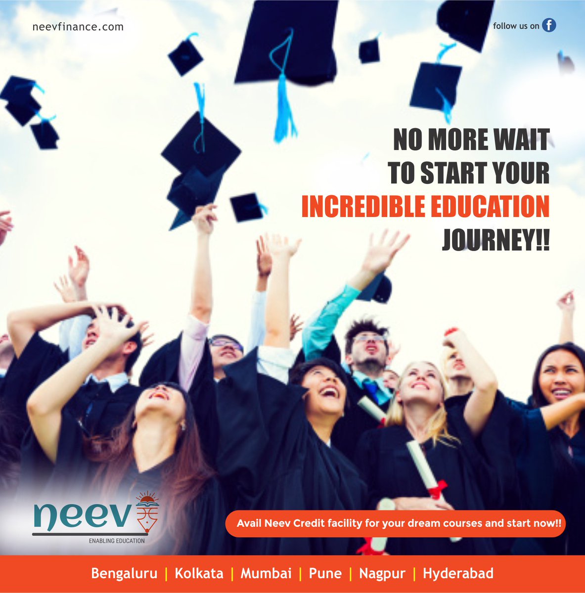 NeevFinance's tweet photo. Enrol for your dream courses today with financial assistance from Neev!

#educationloan #vocationaltraining #technicaltraining #skilldevelopment #upskilling #reskilling https://t.co/gThTX7QCaj