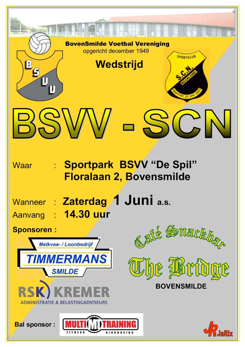 Het begint een traditie te worden, <a href="/BSVV1/">BSVV</a> en nacompetitie. Zaterdag mogen we weer. De winnaar van dit duel speelt tegen het <a href="/Vitesse63/">Vitesse'63</a> van onze nieuwe trainer <a href="/BenBatterink/">Ben Batterink</a>
