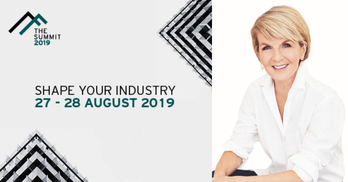 The Hon @JulieBishopMP will be joining us as a #keynote speaker at The #Summit2019 - our largest annual two day conference on 27-28 August. See a full overview of conference speakers, plus register today via: fsc.org.au/events/summit-…