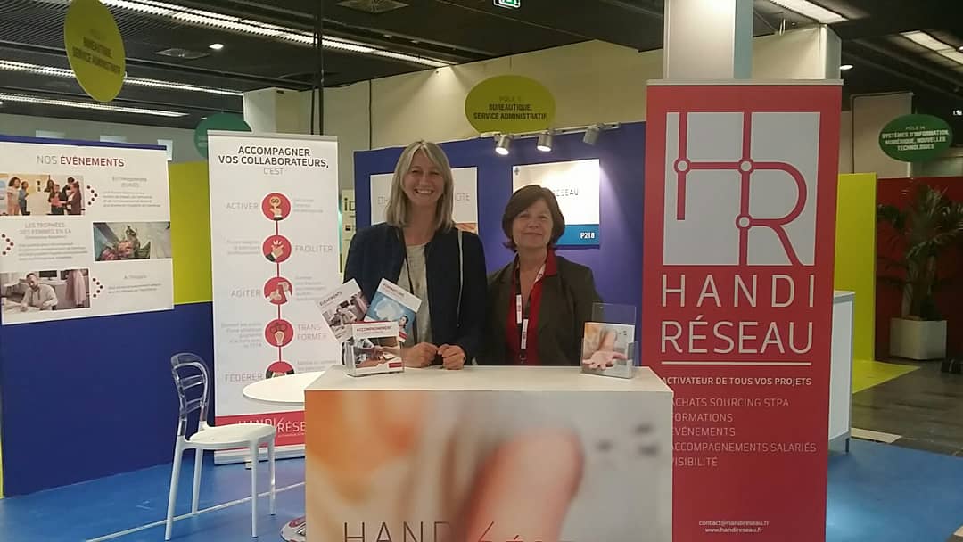 handireseau's tweet photo. Rendez-vous #salonhandicap STAND218  #palaisdescongres #portemaillot #emploi #handicap #achatsresponsables https://t.co/tV4eIhlxJQ