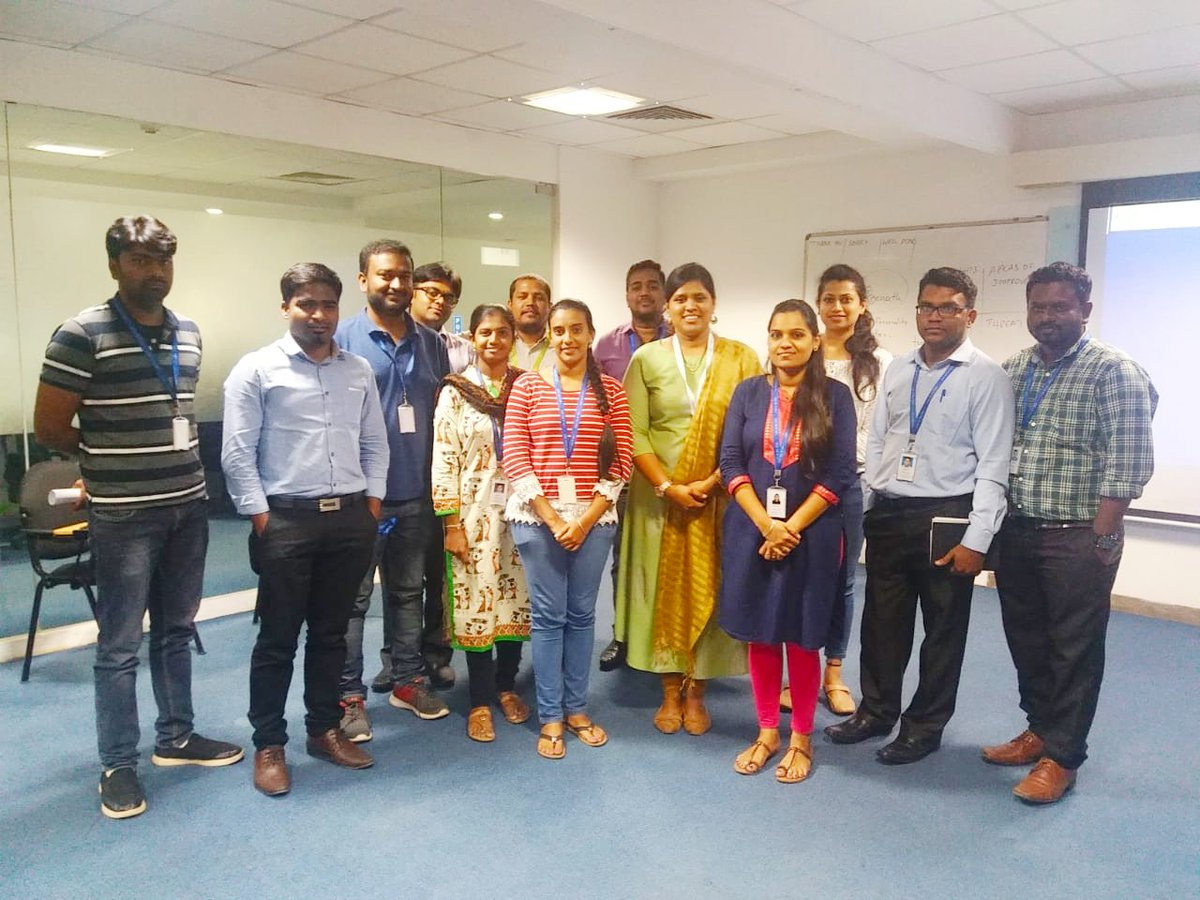 BodhihTraining's tweet photo. Corporate Training program on “Emotional Intelligence” conducted for one of the leading Software company in Bangalore, India- @BodhihTraining
For more information:https://t.co/US0myAG1Yd
 #CorporateTraining #Program #EmotionalIntelligence
#Bangalore #Bodhih #TeamEffort #training https://t.co/FgQzjgrOEw