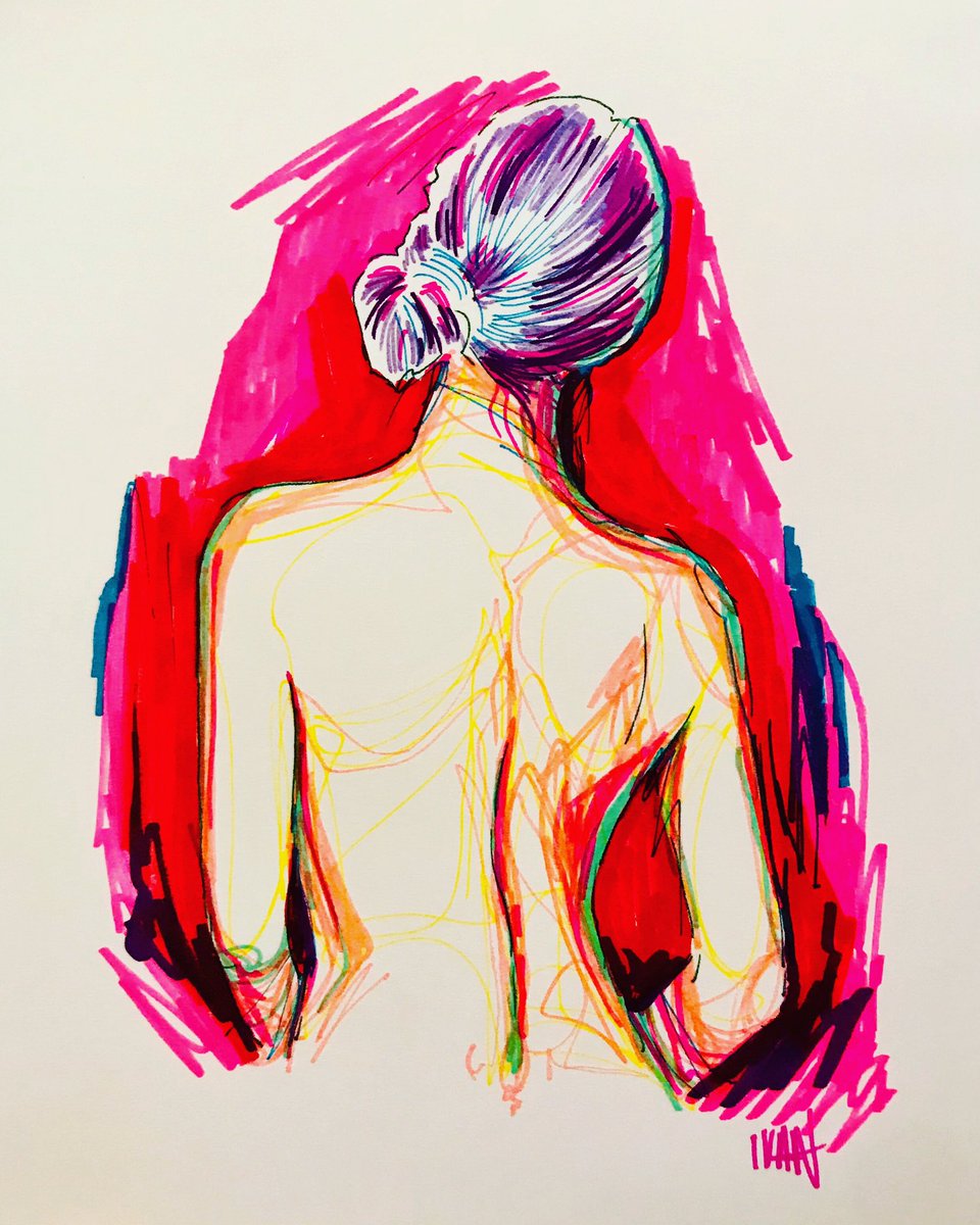 ivan74lopez's tweet photo. Strokes 3 by @ivan74lopez @Sharpie #colors #figurahumana #woman #artwoman #humanfiguredrawing #sketch #geometri #art #sharpie #s0l0lab #yessharpie #sharpieart https://t.co/8VEEwTRvzY