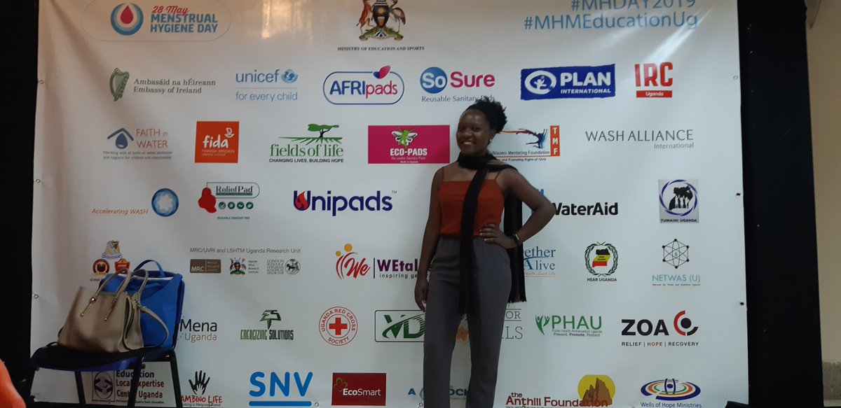 Menstrual Hygiene day. Celebrate with us as we strive for equality in menstrual management #It'sTime4Action #MHMEducationUg@EcosmartL @UNFPAUganda @UNICEFUganda @PlanUK @CamtechUganda @UpAccelerate