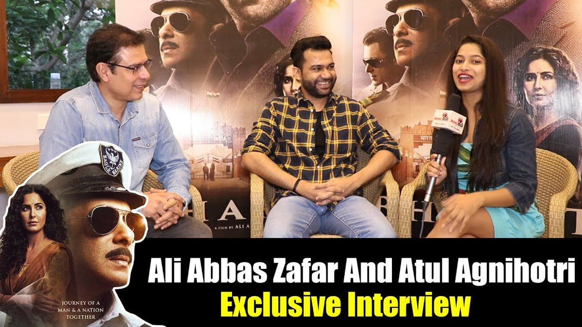 🤗😇#BharatOn5thJune 🤗😇 #BharatThisEid #IAmBharat #BharatWithFamily

Watch Out Our Exclusive Interview With <a href="/aliabbaszafar/">ali abbas zafar</a> &amp; <a href="/atulreellife/">Atul Agnihotri</a> Talk About Upcoming Movies #Bharat <a href="/BeingSalmanKhan/">Salman Khan</a>   
 
Check Out 👉bit.ly/2JKFEtN
