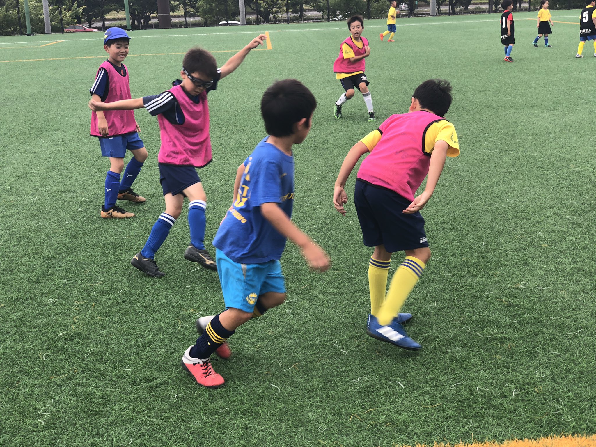 Npoサウスユーベfc スクール ドリ塾 スピードトレーニング 脳トレ 練馬 大泉学園 幼稚園児 今日は運動会前で校庭が使用できない為 さくら運動場にてトレーニング サウスユーベ 練馬区 幼稚園児サッカー 少年サッカー 体験 スピード トレーニング