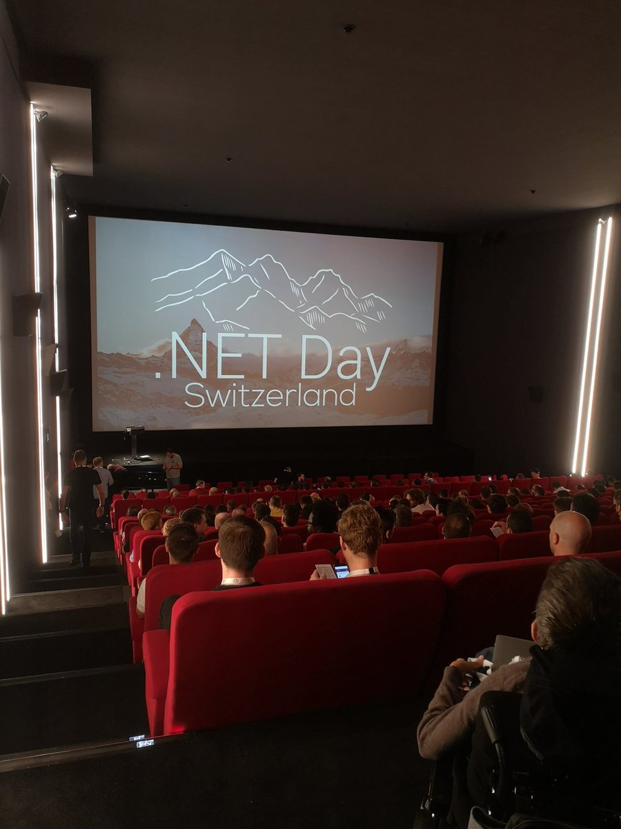 mike_kaufmann's tweet image. Nice location @dotnetday_ch 👍 #dotnetday19