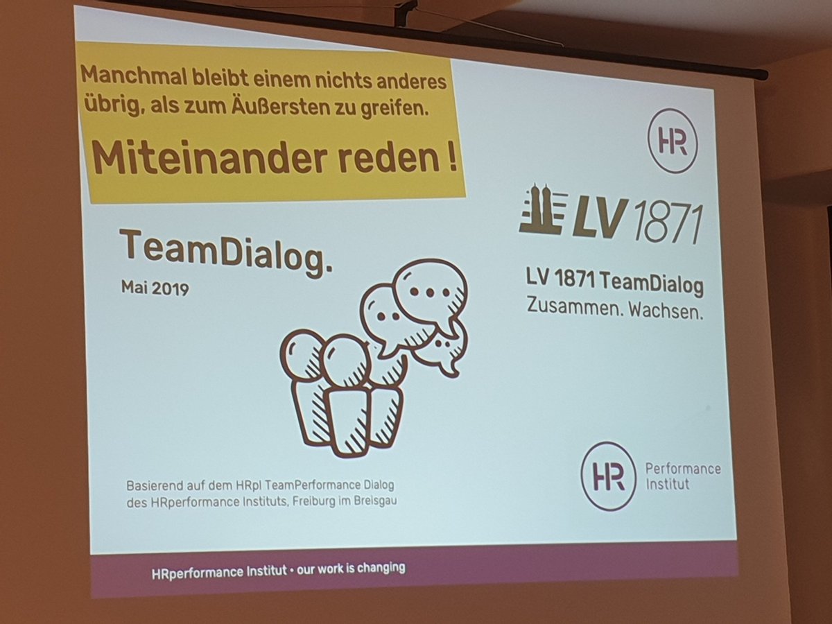 KMHawkstone's tweet photo. Gleich starten wir mit unserem #TeamLV1871 #TeamDialog. Bin gespannt auf viele interessante Gespräche im #TeamPersonal. https://t.co/he92CgEUEU