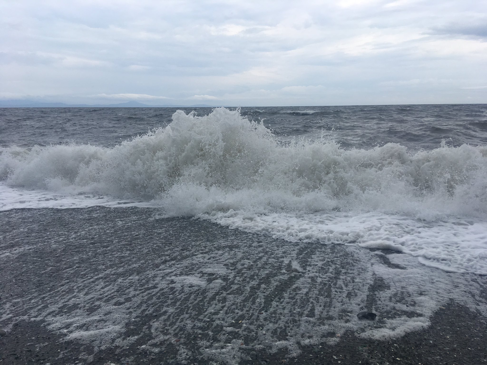 Вода после шторма