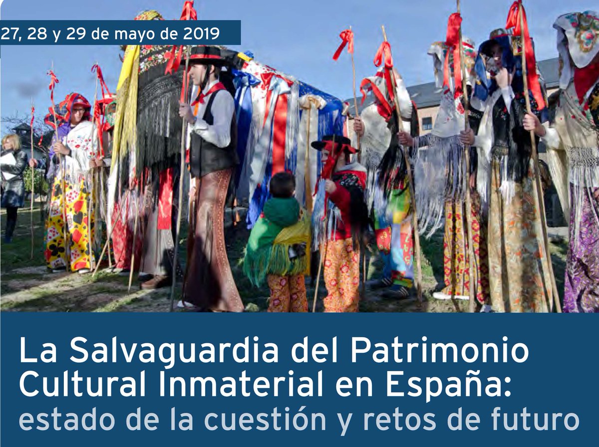 Participando en el curso “La salvaguarda del patrimonio cultural inmaterial en España: estado de la cuestión y retos de futuro” que se está celebrando en la sede del IPCE estos días.
ow.ly/IzYd50uqFDK