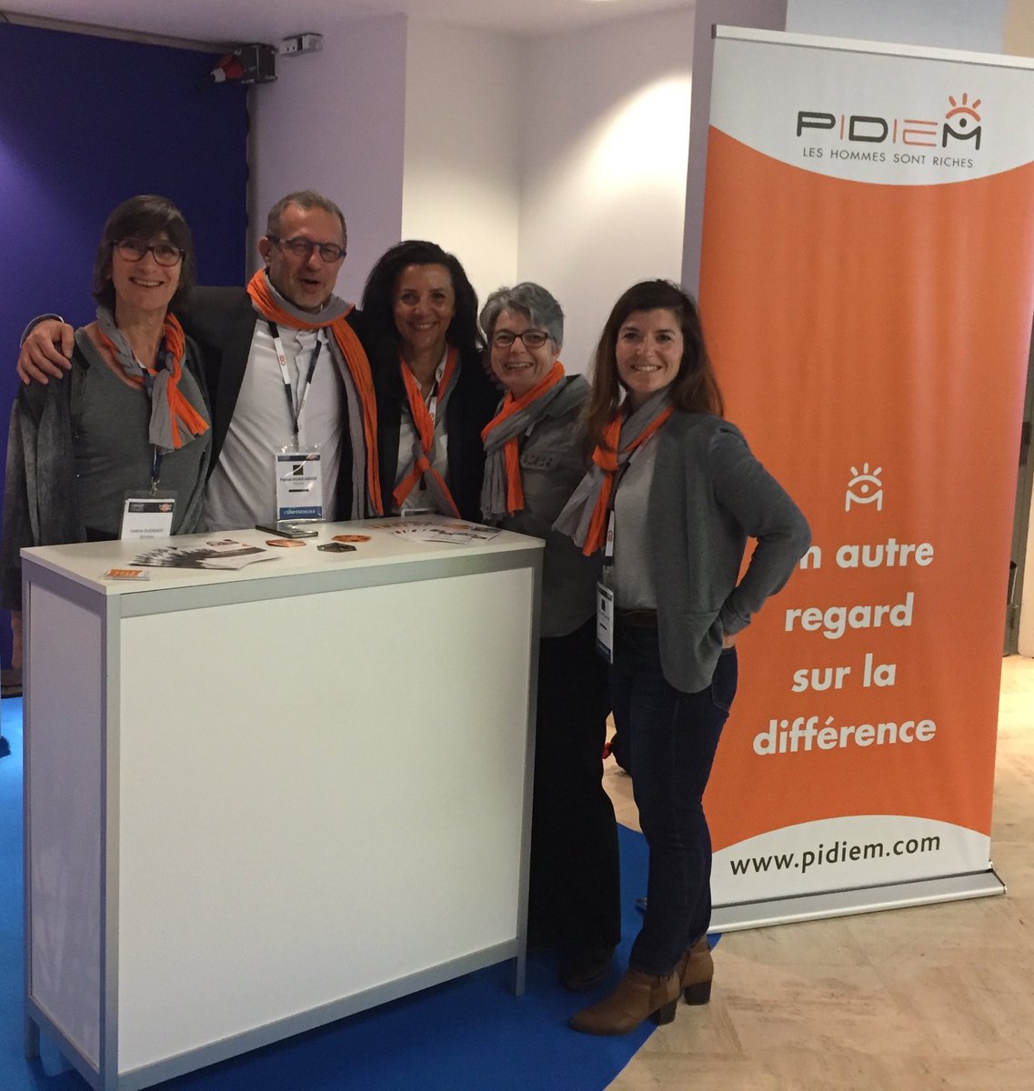 PiDieM present au salon du handicap #SalonHandicap