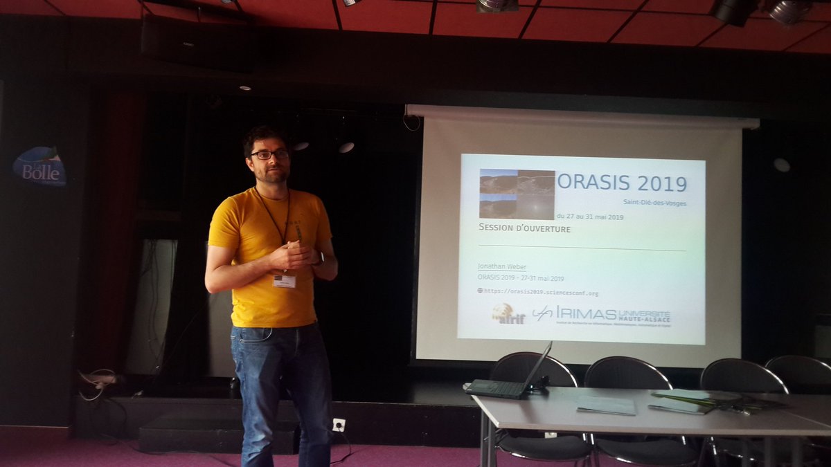jp_lauffen's tweet photo. Ouverture et lancement des journées #ORASIS19 à par @jjmweber. Merci à @uha68 @regiongrandest #irimas. https://t.co/ItYOx7gsjL