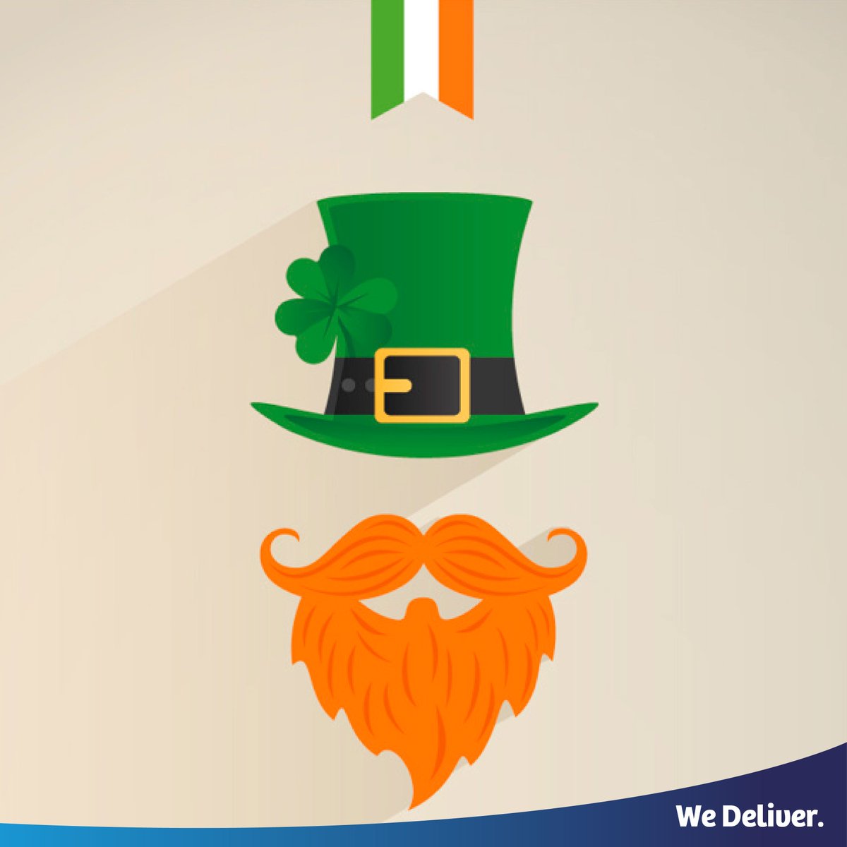 GCS_WeDeliver's tweet photo. Leprechauns are a huge part of Irish tradition. They are completely harmless and are believed to have buried numerous pots of gold throughout Ireland. Have you spotted the Irish Leprechaun on the GCS truck, keep an eye out, he moves about! #IrishHaulier #GCS https://t.co/ocCIxjqyi4