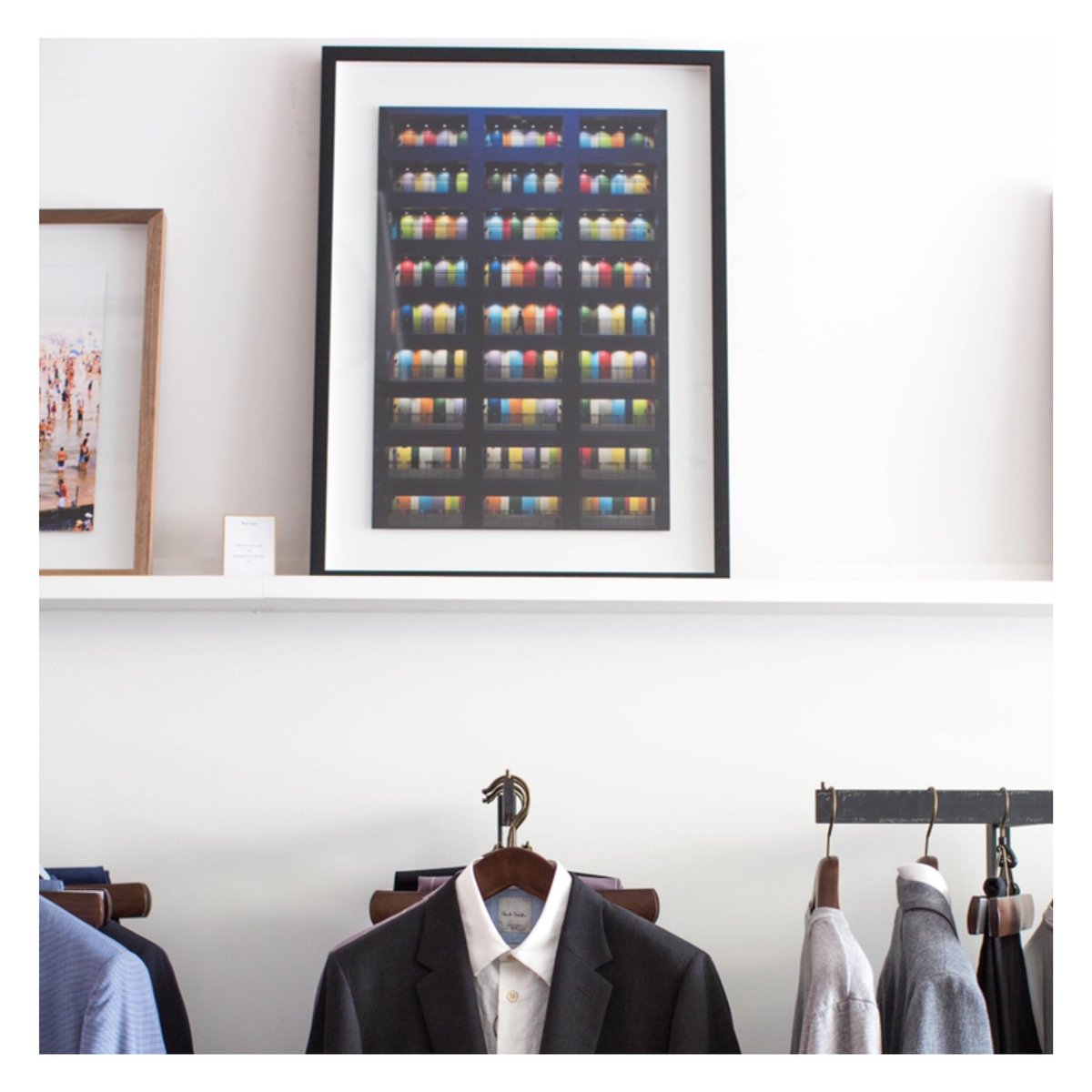 A sneak peek at our new collaboration with <a href="/PaulSmithDesign/">Paul Smith</a> ✨ 'Every Wall is a Door' by Massimo Rumi.  Featuring the brightly coloured walls of the SOHO building in Tokyo, Japan....a spectacle of multi-coloured walls &amp; doors.#lumitrix #paulsmith #fineartphotography