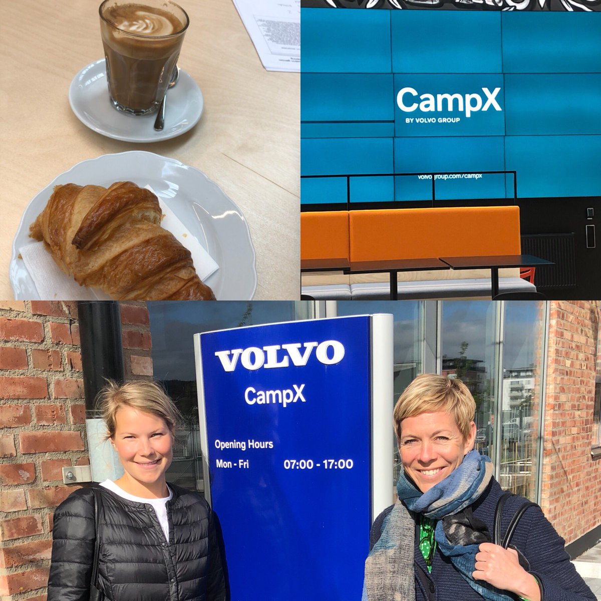 Njuter av finfrukost innan styrgruppsmöte <a href="/Produktion2030/">Produktion2030</a> <a href="/VolvoTrucks/">Volvo Trucks</a>