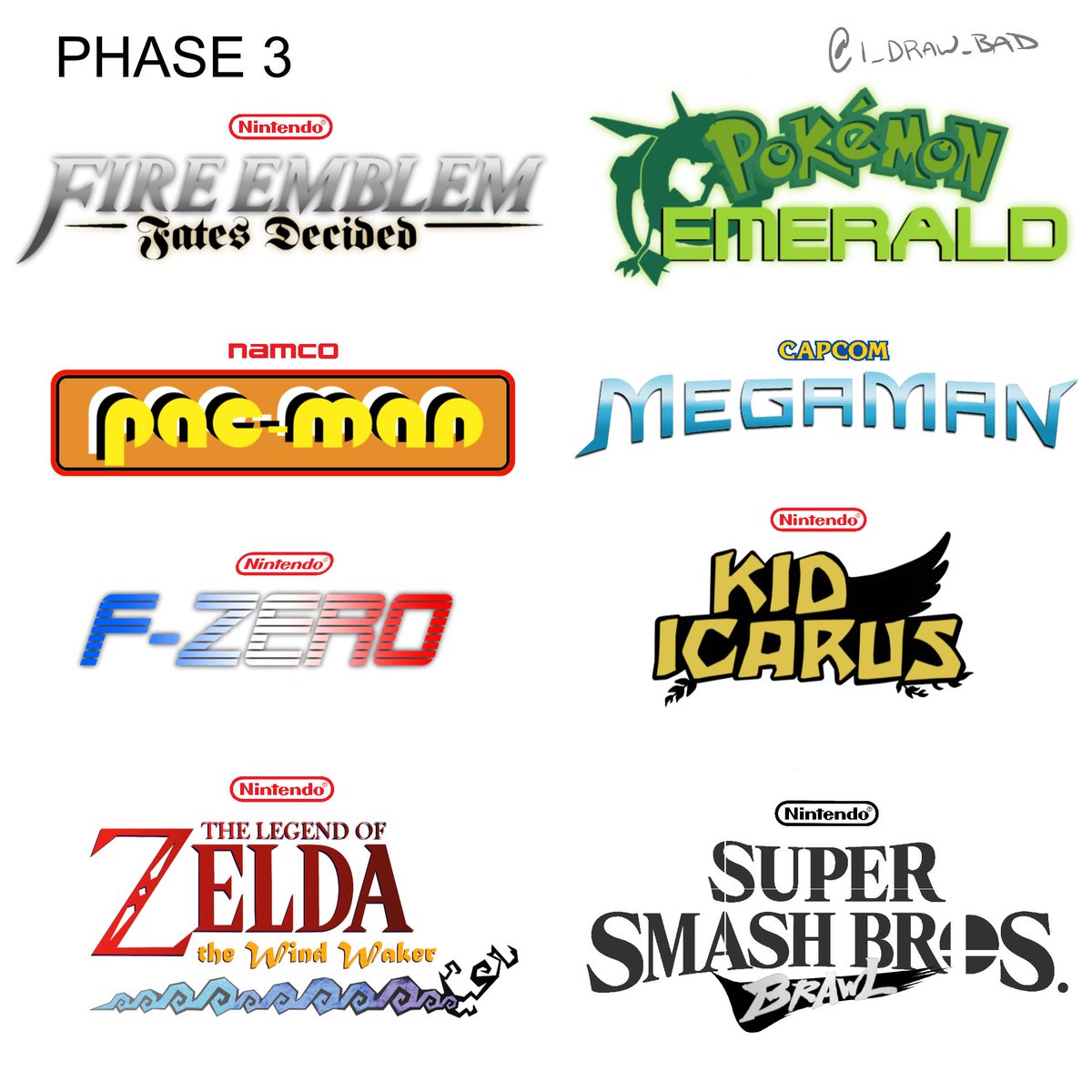 i_draw_bad's tweet photo. spent a couple of weeks on this on and off purely because I may be addicted to cinematic universes. pls be gentle I've never designed logos before lol #nintendo #pokemon #FANART #Sonic https://t.co/xFvOXemlHH