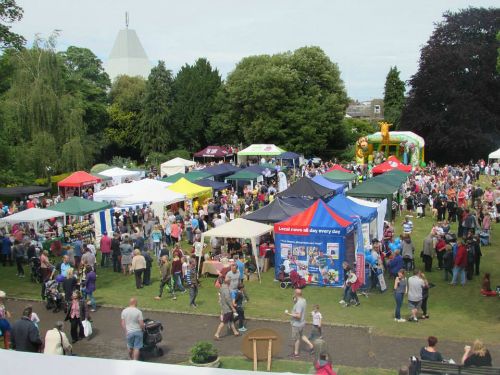 The list of stalls has now been added to the website.
Come along on Sunday and support your local businesses and organisations!

hertfordcarnival.org.uk/Day_plan.html

Picture; stalls in 2015, courtesy of Melissa Bolton.