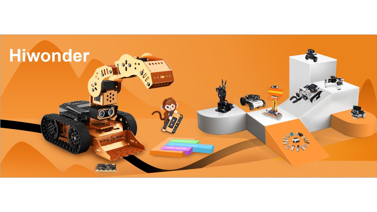 HiwonderSteam's tweet image. Hi everyone, this is Hiwonder, Provider of Comprehensive Solutions for STEAM Education. 
#robotkitsforkids
#robotech
#robotik
#robotboys
#robotgirls
#toy 
#hiwonder